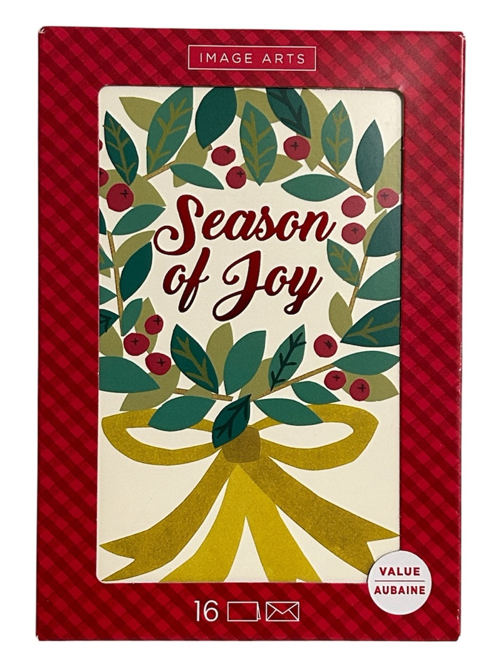 Hallmark “Season of Joy" Holiday Cards — 16 count- New- 16 Pack Christmas Cards